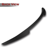 W-Power ABS V-Style Rear Trunk Lip Spoiler Wing For 2019-2024 Nissan Altima -Unpainted Matte Black