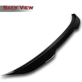 W-Power ABS V-Style Rear Trunk Lip Spoiler Wing For 2014-2020 BMW 4-Series F32 Coupe -Pearl Black