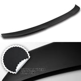 W-Power ABS V-Style Rear Trunk Lip Spoiler Wing For 2014-2020 BMW 4-Series F32 Coupe -Unpainted Matte Black