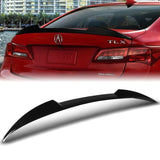 W-Power ABS V-Style Rear Trunk Lip Duckbill Spoiler Wing For 2015-2020 Acura TLX -Pearl Black