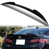 W-Power ABS V-Style Rear Trunk Lip Duckbill Spoiler Wing For 2015-2020 Acura TLX -Pearl Black