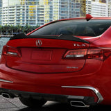 W-Power ABS V-Style Rear Trunk Lip Duckbill Spoiler Wing For 2015-2020 Acura TLX -Carbon Fiber Look