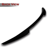 W-Power ABS V-Style Rear Trunk Lip Spoiler Wing For 2019-2023 Mazda 3 Sedan 4DR -Pearl Black