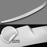 W-Power ABS V-Style Rear Trunk Lip Spoiler Wing For 2019-2023 Mazda 3 Sedan 4DR -Pearl White