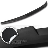 W-Power ABS V-Style Rear Trunk Lip Spoiler Wing For 2019-2023 Mazda 3 Sedan 4DR -Unpainted Matte Black