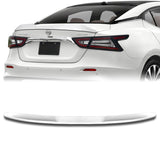 W-Power ABS V-Style Rear Trunk Lip Duckbill Spoiler Wing For 2016-2023 Nissan Maxima -Pearl White