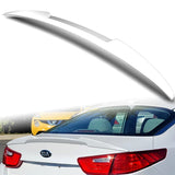 W-Power ABS V-Style Rear Trunk Lip Spoiler Wing For 2014-2015 Kia Optima K5 -Pearl White