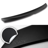 W-Power ABS STP-Style Rear Trunk Lip Duckbill Spoiler Wing For 2016-2024 Mazda Miata MX-5 -Unpainted Matte Black