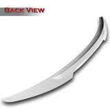 W-Power ABS V-Style Rear Trunk Lip Spoiler Wing For 2011-2013 Kia Optima -Pearl White