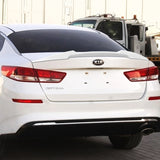 W-Power ABS V-Style Rear Trunk Lip Spoiler Wing For 2016-2020 Kia Optima -Pearl White