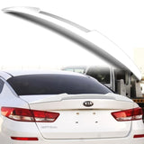 W-Power ABS V-Style Rear Trunk Lip Spoiler Wing For 2016-2020 Kia Optima -Pearl White