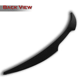 W-Power ABS V-Style Rear Trunk Lip Spoiler Wing For 2016-2024 Chevrolet Malibu -Pearl Black