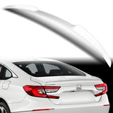 W-Power ABS V-Style Rear Trunk Lip Spoiler Wing For 2018-2022 Honda Accord Sedan 4DR -Pearl White