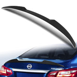 W-Power ABS V-Style Rear Trunk Lip Spoiler Wing For 2016-2018 Nissan Altima Sedan 4DR -Unpainted Matte Black