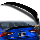 W-Power ABS AR-Style Rear Trunk Lip Spoiler Wing For 2014-2020 Lexus IS-Series Sedan 4DR -Pearl Black