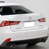 W-Power ABS AR-Style Rear Trunk Lip Spoiler Wing For 2014-2020 Lexus IS-Series Sedan 4DR -Pearl White