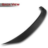 W-Power ABS AR-Style Rear Trunk Lip Spoiler Wing For 2014-2020 Lexus IS-Series Sedan 4DR -Unpainted Matte Black