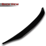 W-Power ABS STP-Style Rear Trunk Lip Spoiler Wing For 2006-2013 Lexus IS250 IS350 ISF -Pearl Black