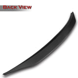 W-Power ABS STP-Style Rear Trunk Lip Spoiler Wing For 2006-2013 Lexus IS250 IS350 ISF -Unpainted Matte Black