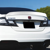 W-Power ABS AR-Style Rear Trunk Lip Duckbill Spoiler Wing For 2012-2015 Honda Civic Sedan 4DR -Pearl White