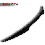 W-Power ABS V-Style Rear Trunk Lip Spoiler Wing For 2011-2023 Chrysler 300 / 300C / 300S -Pearl Black