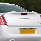 W-Power ABS V-Style Rear Trunk Lip Spoiler Wing For 2011-2023 Chrysler 300 / 300C / 300S -Pearl White