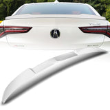 W-Power ABS V-Style Rear Trunk Lip Duckbill Spoiler Wing For 2021-2024 Acura TLX 4-DR / Sedan -Pearl White