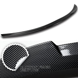 W-Power ABS V-Style Rear Trunk Lip Duckbill Spoiler Wing For 2017-2023 Alfa Romeo Giulia -Carbon Fiber Look