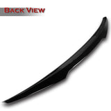 W-Power ABS V-Style Rear Trunk Lip Spoiler Wing For 2007-2015 Infiniti G25 / G35 / G37 Sedan 4DR -Pearl Black