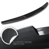 W-Power ABS V-Style Rear Trunk Lip Spoiler Wing For 2007-2015 Infiniti G25 / G35 / G37 Sedan 4DR -Carbon Fiber Look