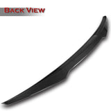 W-Power ABS V-Style Rear Trunk Lip Spoiler Wing For 2007-2015 Infiniti G25 / G35 / G37 Sedan 4DR -Carbon Fiber Look