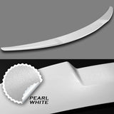 W-Power ABS V-Style Rear Trunk Lip Spoiler Wing For 2008-2013 Infiniti G37 Coupe 2-Door -Pearl White