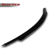 W-Power ABS V-Style Rear Trunk Lip Spoiler Wing For 2008-2014 Mercedes-Benz C-Class W204 -Pearl Black