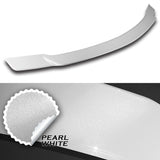 W-Power ABS V-Style Rear Trunk Lip Spoiler Wing For 2008-2014 Mercedes-Benz C-Class W204 -Pearl White