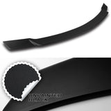 W-Power ABS V-Style Rear Trunk Lip Spoiler Wing For 2008-2014 Mercedes-Benz C-Class W204 -Unpainted Matte Black