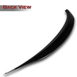 W-Power ABS B-Style Rear Trunk Lip Duckbill Spoiler Wing For 2015-2021 Mercedes-Benz C-Class W205 Sedan -Pearl Black