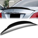 W-Power ABS B-Style Rear Trunk Lip Duckbill Spoiler Wing For 2015-2021 Mercedes-Benz C-Class W205 Sedan -Pearl Black