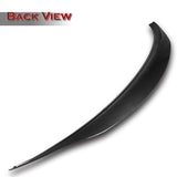 W-Power ABS B-Style Rear Trunk Lip Duckbill Spoiler Wing For 2015-2021 Mercedes-Benz C-Class W205 Sedan -Carbon Fiber Look