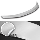 W-Power ABS B-Style Rear Trunk Lip Duckbill Spoiler Wing For 2015-2021 Mercedes-Benz C-Class W205 Sedan -Pearl White