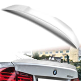 W-Power ABS V-Style Rear Trunk Lip Spoiler Wing For 2012-2018 BMW 3-Series F30 / F80 / M3 Sedan -Pearl White