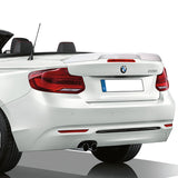 W-Power ABS PSM-Style Rear Trunk Lip Duckbill Spoiler Wing For 2015-2021 BMW 2-Series F23 Convertible -Pearl White