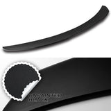 W-Power ABS PSM-Style Rear Trunk Lip Duckbill Spoiler Wing For 2015-2021 BMW 2-Series F23 Convertible -Unpainted Matte Black