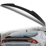 W-Power ABS V-Style Rear Trunk Lip Duckbill Spoiler Wing For 2021-2023 KIA K5 -Carbon FIber Look