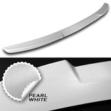 W-Power ABS V-Style Rear Trunk Lip Duckbill Spoiler Wing For 2021-2023 KIA K5 -Pearl White