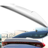 W-Power ABS V-Style Rear Trunk Lip Duckbill Spoiler Wing For 2021-2023 KIA K5 -Pearl White