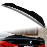 W-Power ABS PSM-Style Rear Trunk Lip Duckbill Spoiler Wing For 2017-2023 BMW 5-Series G30 / G38 -Pearl Black