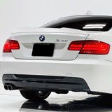 W-Power ABS PSM-Style Rear Trunk Lip Duckbill Spoiler Wing For 2007-2013 BMW 3-Series Coupe E92 -Pearl White