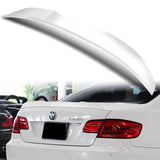 W-Power ABS PSM-Style Rear Trunk Lip Duckbill Spoiler Wing For 2007-2013 BMW 3-Series Coupe E92 -Pearl White