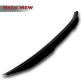 W-Power ABS V-Style Rear Trunk Lip Spoiler Wing For 2011-2014 Hyundai Sonata -Pearl Black