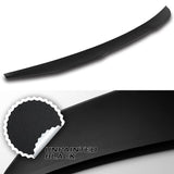 W-Power ABS V-Style Rear Trunk Lip Spoiler Wing For 2011-2014 Hyundai Sonata -Unpainted Matte Black